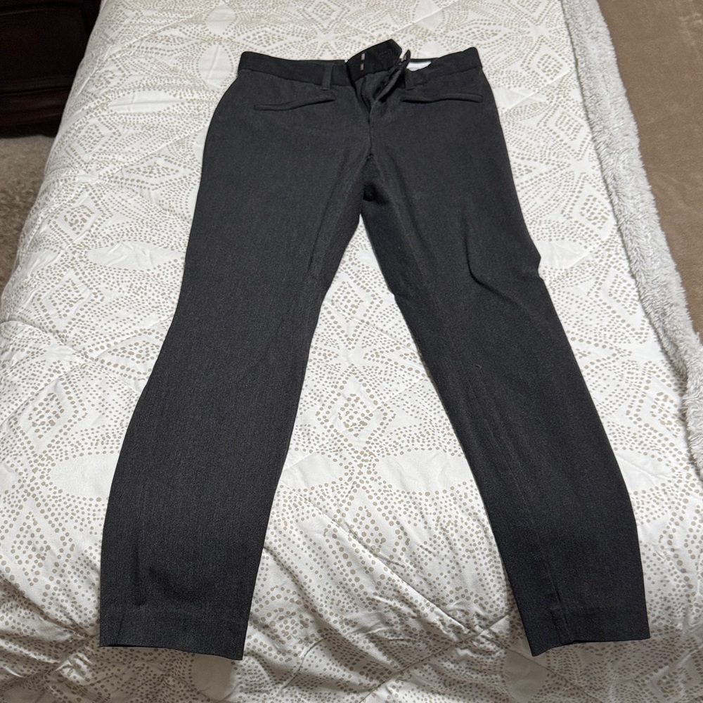 GAP Charcoal Signature Skinny Ankle Pants